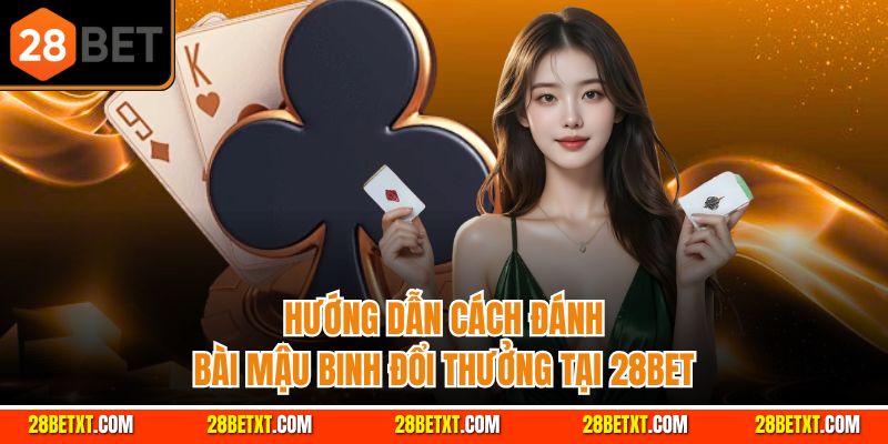 Hướng dẫn cách đánh bài mậu binh đổi thưởng tại 28bet